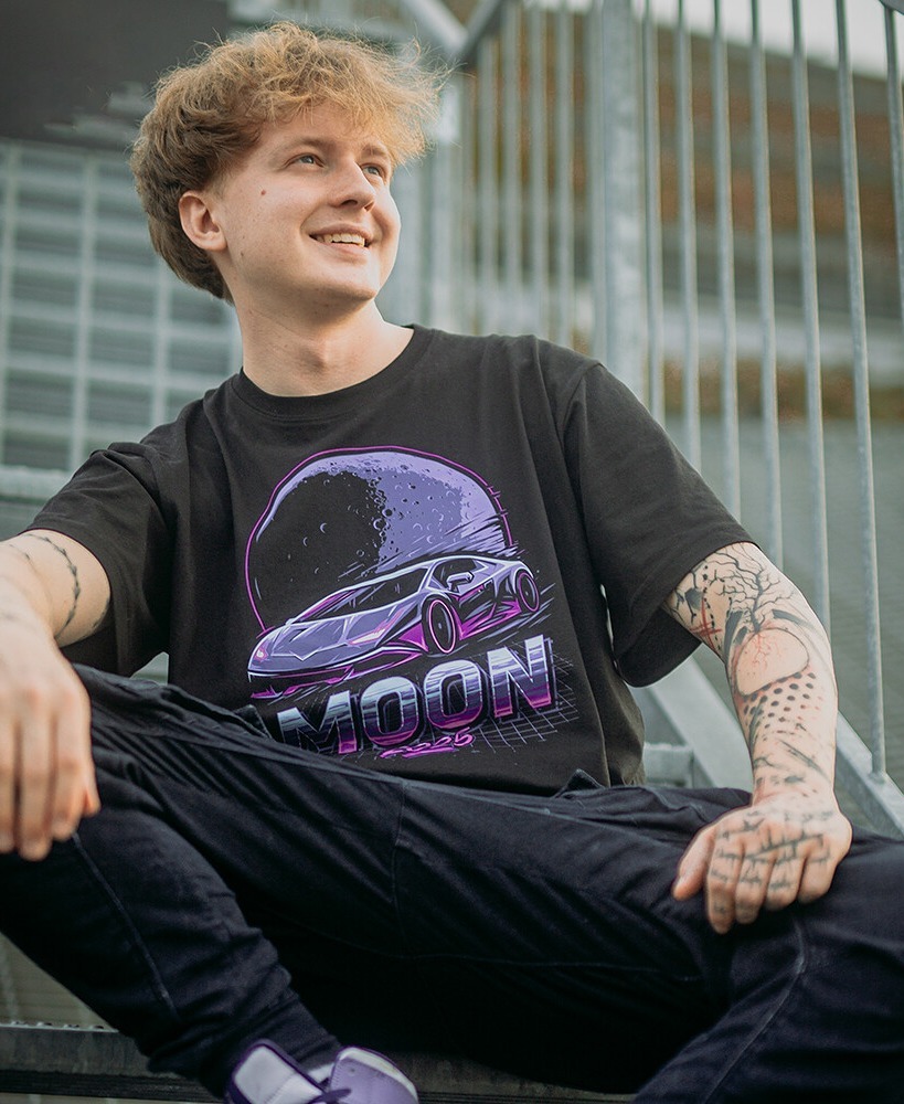 Dětské tričko Moon Lambo