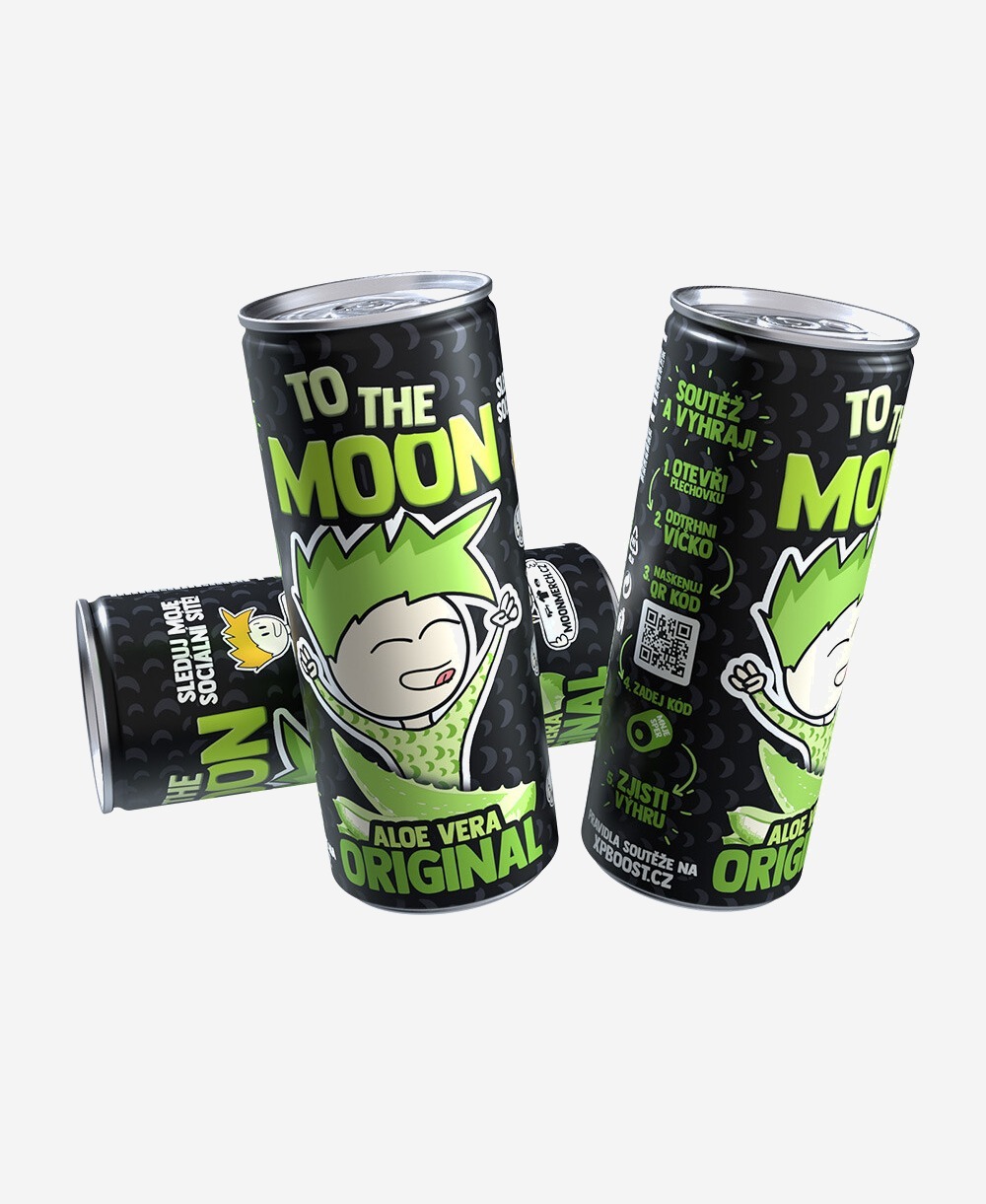 Mr. Moon ovocný nealkoholický nápoj s Aloe Vera - 0,25ml